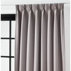 Kwantum Vouwgordijnen|Gordijnen*Gordijn Mila Zand Naturel