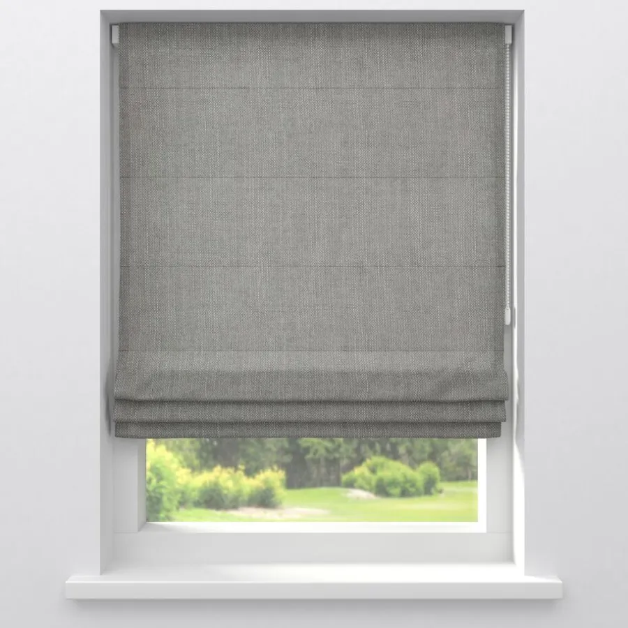 Kwantum Vouwgordijnen|Gordijnen*Gordijn Sandra Lichtgrijs