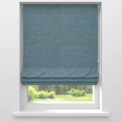 Kwantum Vouwgordijnen|Gordijnen*Gordijn Thijs Blauw