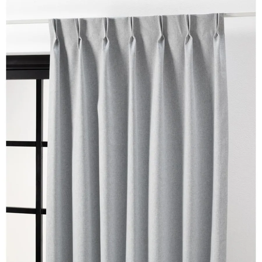 Kwantum Vouwgordijnen|Gordijnen*Gordijn Thijs Grijs