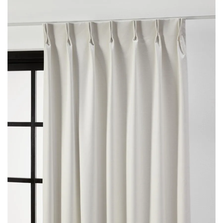 Kwantum Vouwgordijnen|Gordijnen*Gordijn Toby Wit