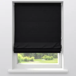 Kwantum Vouwgordijnen|Gordijnen*Gordijn Toby Zwart