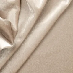 Kwantum Vouwgordijnen|Isolerende Gordijnen*Gordijn Velours Juliet Naturel