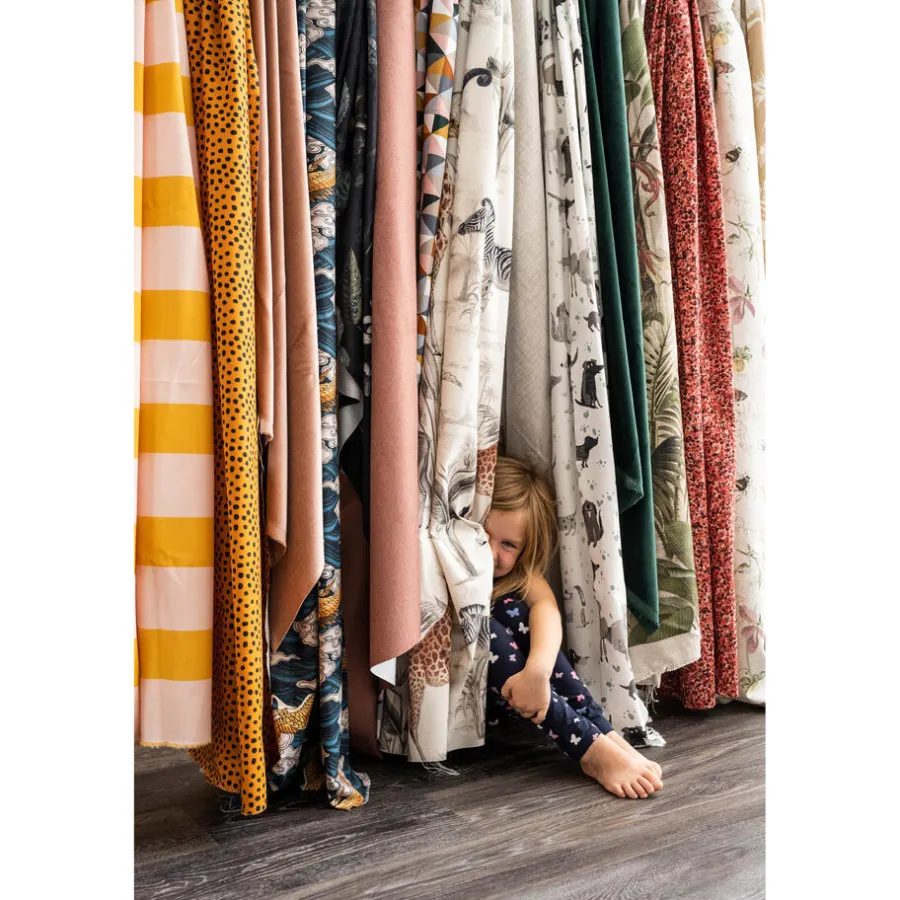 Kwantum Vouwgordijnen|Gordijnen*Gordijn Yasmine Groen