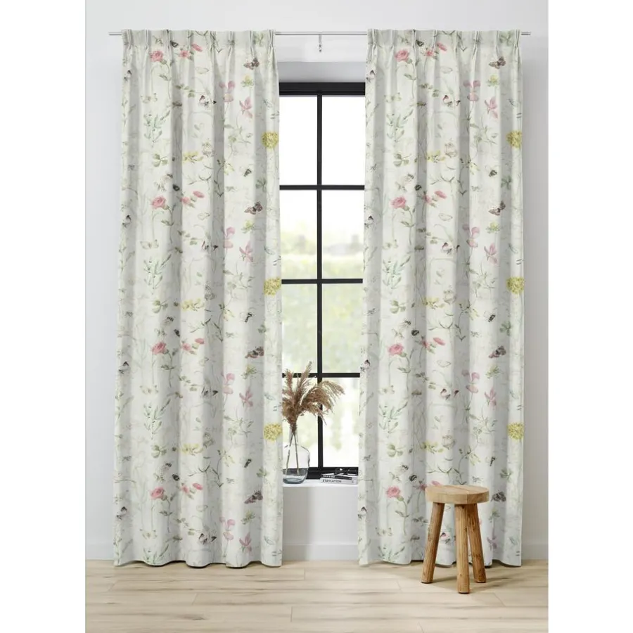 Kwantum Vouwgordijnen|Gordijnen*Gordijn Yasmine Groen