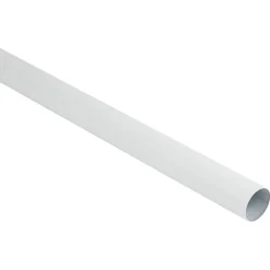 Kwantum Gordijnroedes*Gordijnroede 240 Cm Wit Metaal Ø28mm