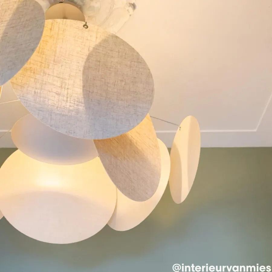 Kwantum Hanglampen*Hanglamp Heli Off-White