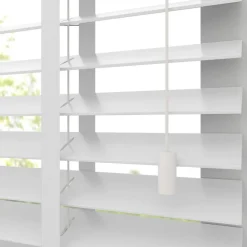 Kwantum Houten Jaloezieën|Jaloezieën*Houten Jaloezie Xander 50mm Wit