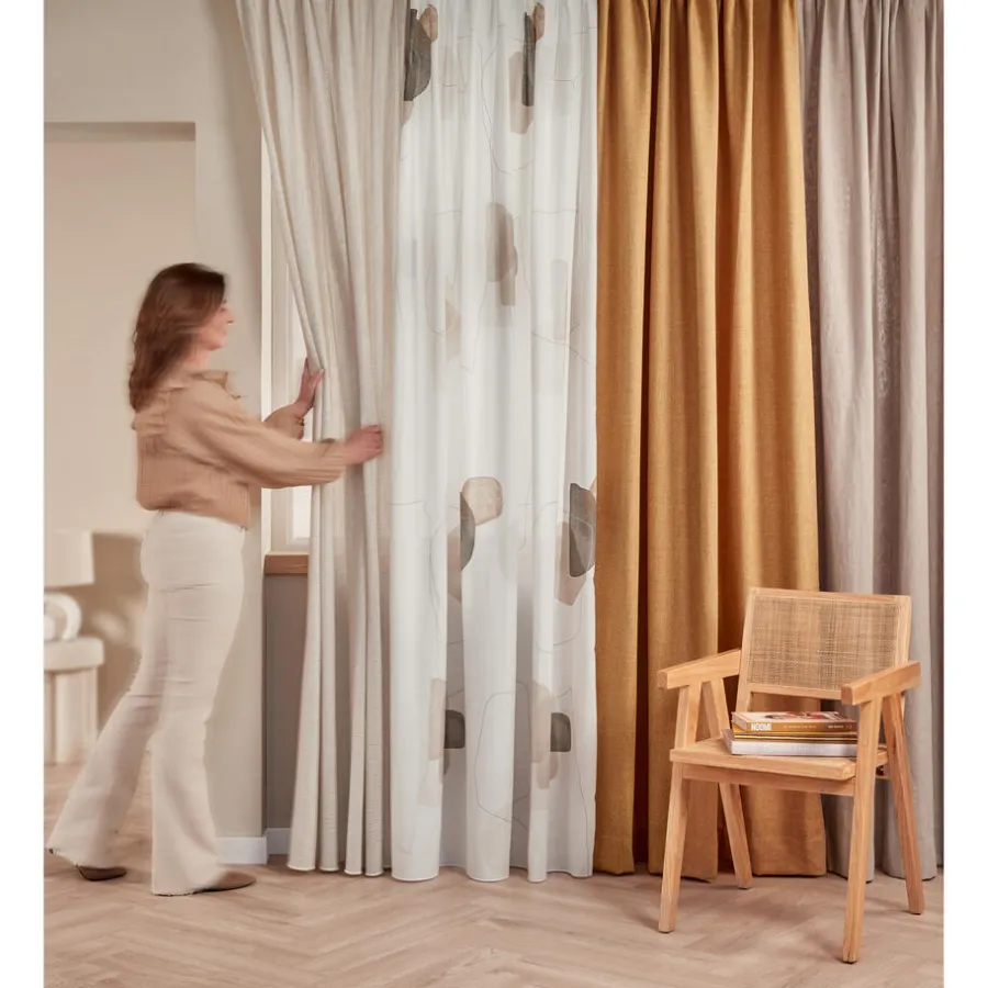 Kwantum Inbetweens|Gordijnen*Inbetween Miro Naturel