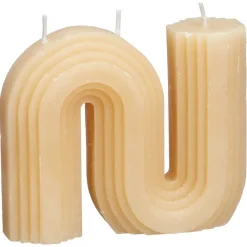 Kwantum Kaarsen & Theelichten|Kaarsen & Theelichten*Kaars Figure Beige