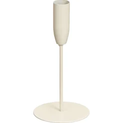 Kwantum Kandelaars|Kandelaars*Kandelaar Cholet Off-White 16 Cm 016CM