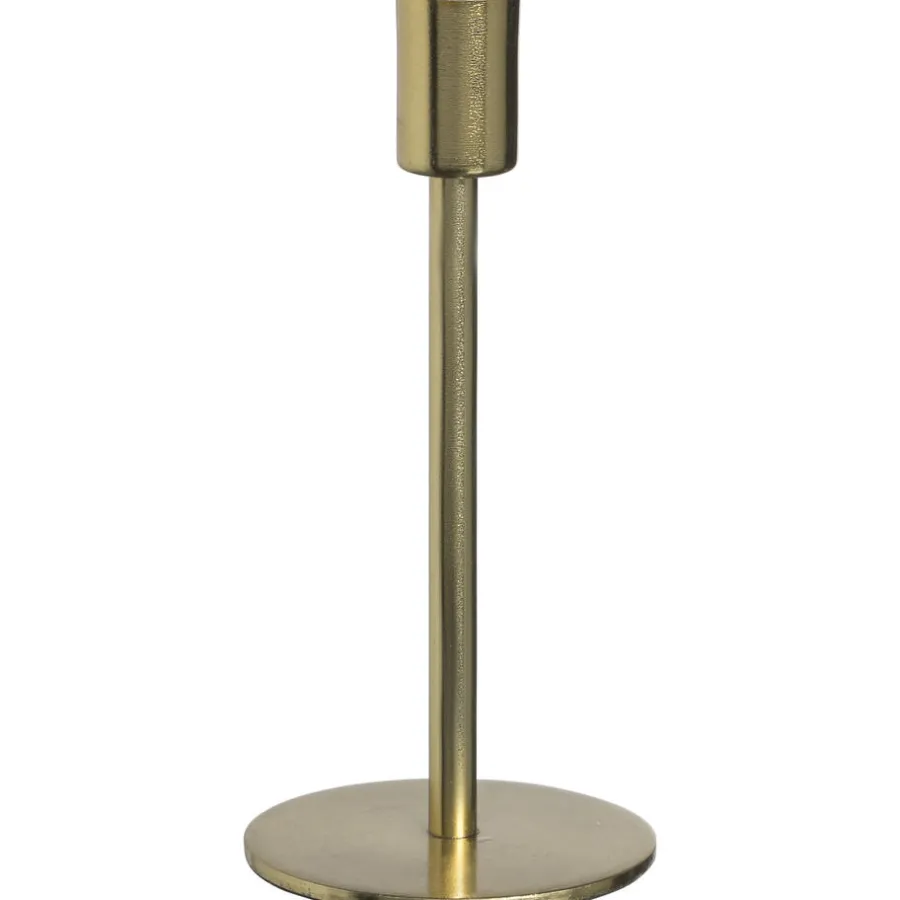 Kwantum Kandelaars|Kandelaars*Kandelaar Metaal Goud - 17 Cm 017CM