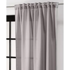 Kwantum Kant En Klaar Gordijnen|Gordijnen*Kant En Klaar Gordijn Charon Lichtgrijs