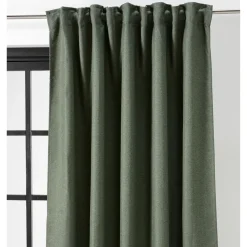 Kwantum Kant En Klaar Gordijnen|Gordijnen*Kant En Klaar Gordijn Ziva Donkergroen Dr.Groen