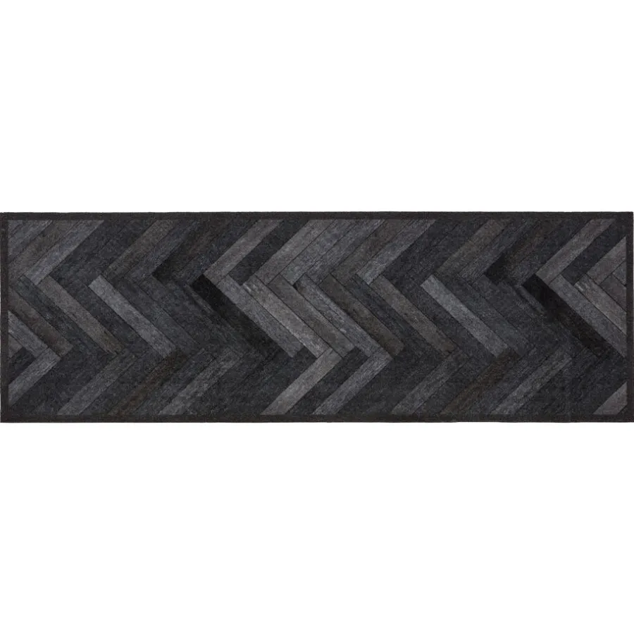 Kwantum Vloerkleden Kinderkamer|Ronde Vloerkleden*Keukenloper Roebuck Antraciet