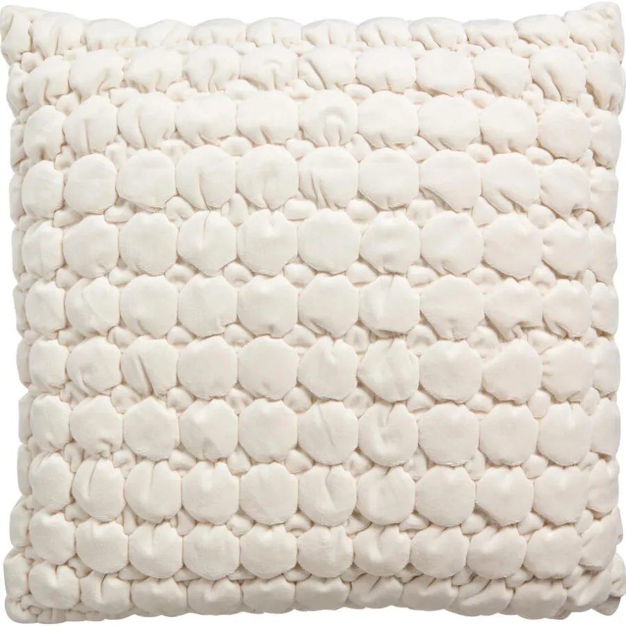 Kwantum Sierkussens*Kussen Bubbel Off-White 45x45 Cm Offwhite