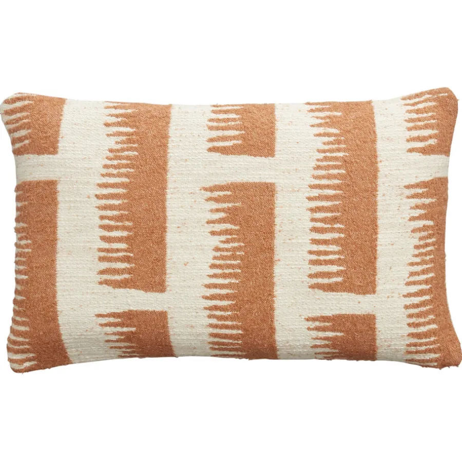 Kwantum Sierkussens*Kussen Dinan Bruin/Wit 30x50 Cm