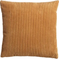 Kwantum Sierkussens*Kussen Rib Oker 45x45 Cm 045X045CM