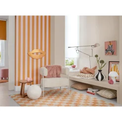 Kwantum Sierkussens*Kussen Teddy Off-White - Ø30cm