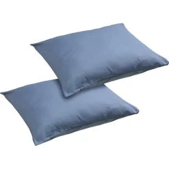 Kwantum Hoeslakens. Moltons & Kussenslopen|Beddengoed*Kussensloop Katoen Blauw