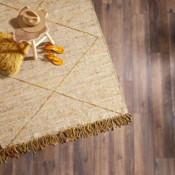 Kwantum Houtlook Laminaat|Extra Breed Laminaat*Laminaat Walsh Donker Eiken XL Plank Je berekent hoeveel meters je nodig hebt door lengte en breedte in te vullen