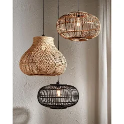 Kwantum Lampenkappen|Hanglampen*Lampenkap Boreas Naturel