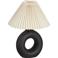 Kwantum Lampenvoeten*Lampvoet Cirkel Zwart