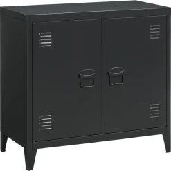 Kwantum Lockerkasten*Lockerkast Leipzig 2-Deurs Zwart