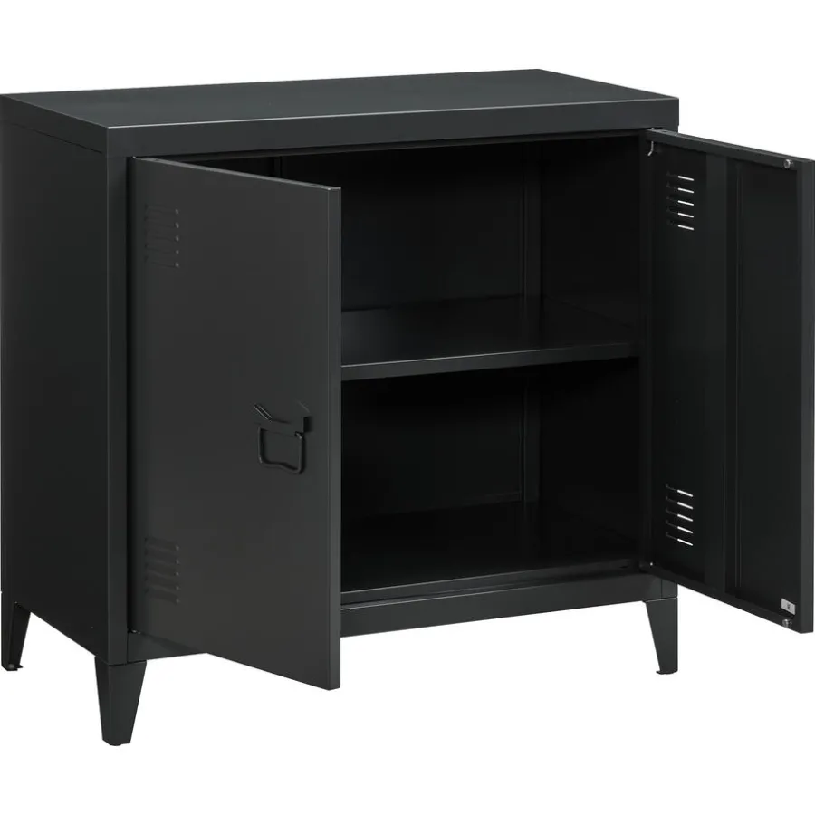 Kwantum Lockerkasten*Lockerkast Leipzig 2-Deurs Zwart