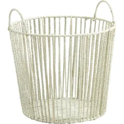 Kwantum Manden*Mand Pila Off-White ø35 Cm Wit