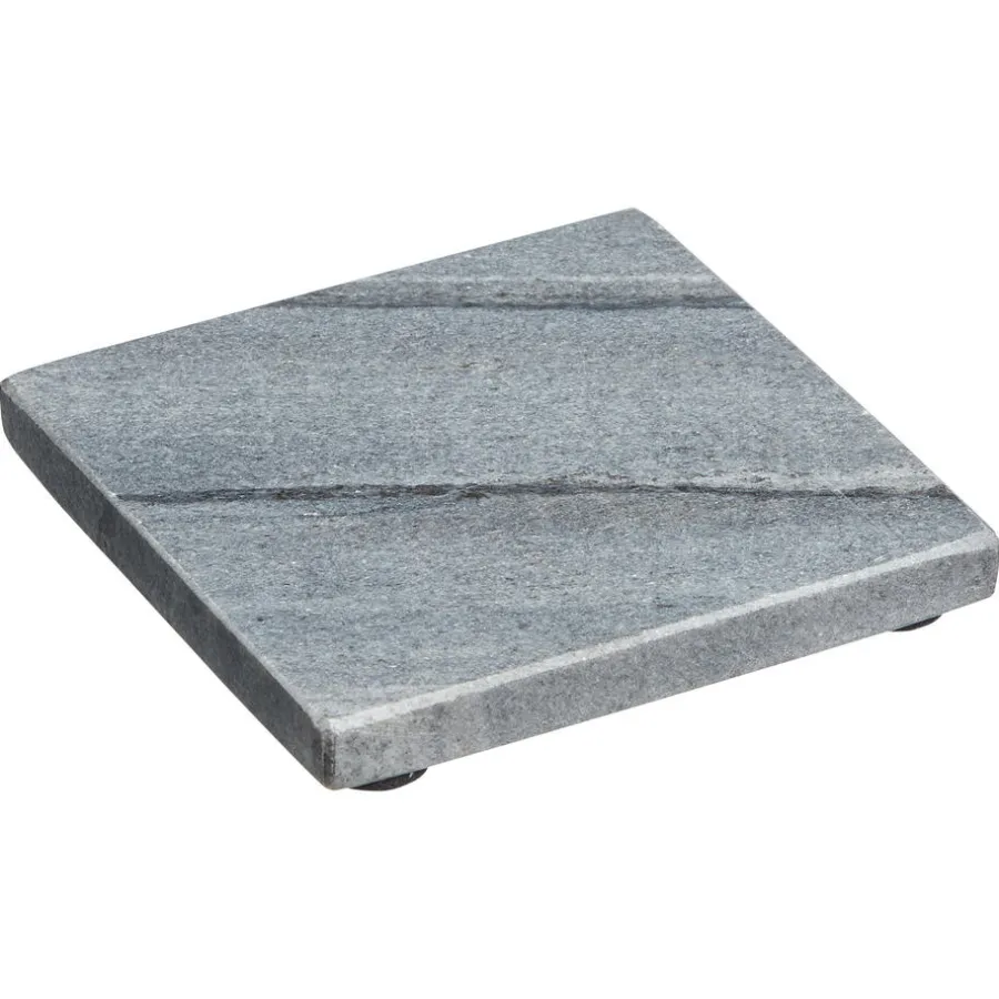 Kwantum Kerstservies|Onderzetters*Onderzetter Marmer Grijs