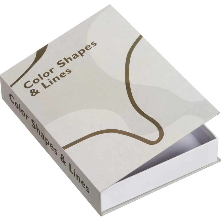 Kwantum Decoratieve Opbergdozen*Opbergboek Lines 21x30x5 Cm