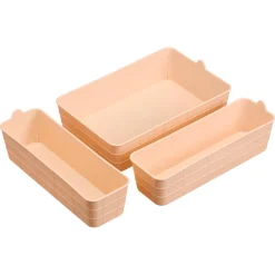 Kwantum Opbergboxen & Lades*Opbermand Mini Groot - 3 Stuks Oranje