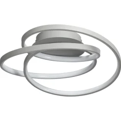 Kwantum Plafondlampen*Plafondlamp Denn LED Grijs