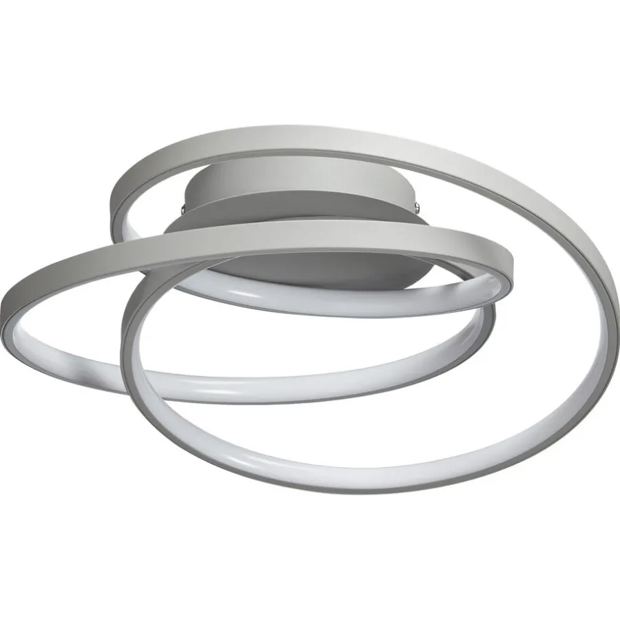 Kwantum Plafondlampen*Plafondlamp Denn LED Grijs