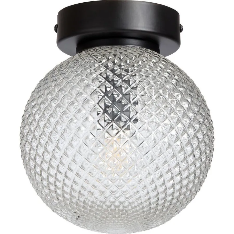 Kwantum Plafondlampen*Plafondlamp Rea Zwart