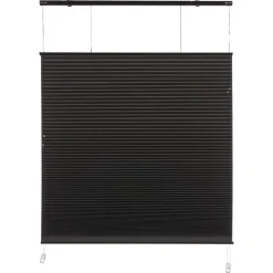 Kwantum Plisségordijnen*Plisségordijn Dae Zwart 80x175 Cm 080X175CM