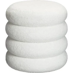 Kwantum Poefen & Hockers*Poef Prato Wit