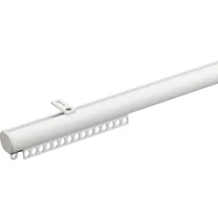 Kwantum Gordijnrails*Railroedeset 250 Cm Wit Metaal - Ø28mm 250CM