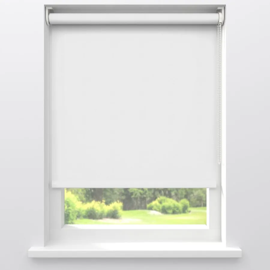 Kwantum Rolgordijnen*Rolgordijn Mila Wit Verduisterend