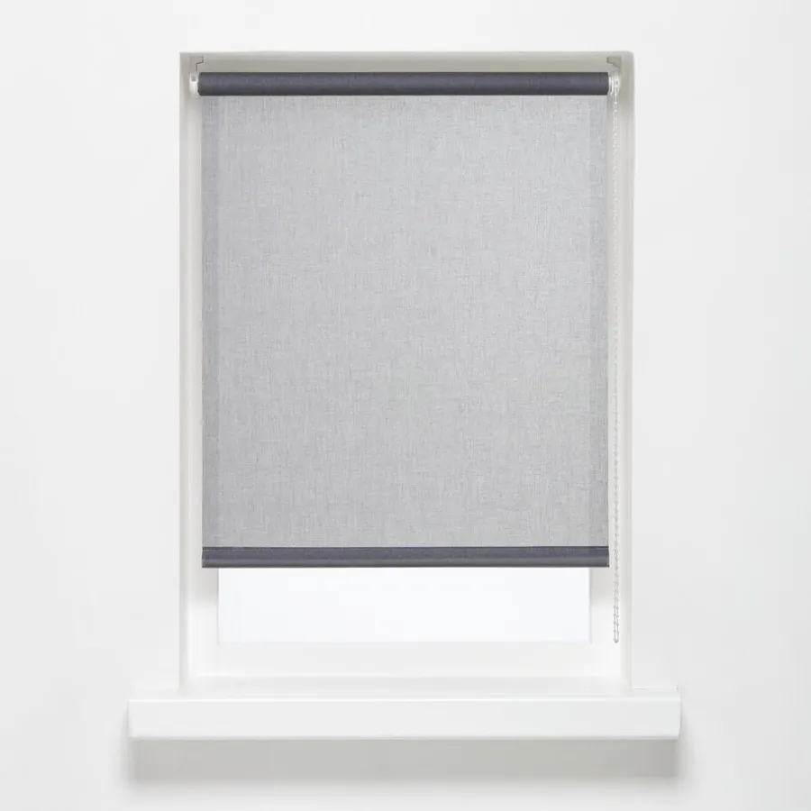 Kwantum Rolgordijnen*Rolgordijn Milou Antraciet 120x190 Cm 120X190CM