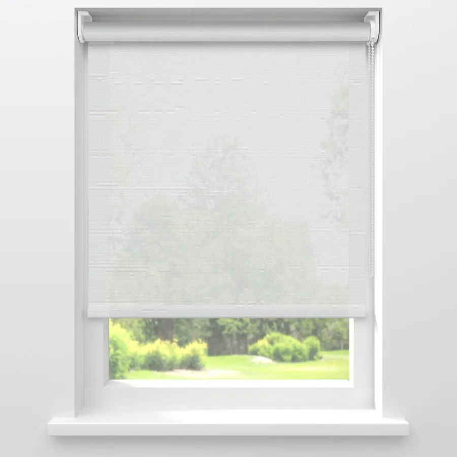 Kwantum Rolgordijnen*Rolgordijn Screen Vinz Wit