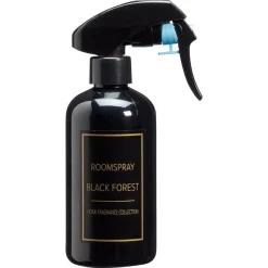 Kwantum Geurkaarsen & Geurstokjes|Geurkaarsen & Geurstokjes*Roomspray Black Forest Zwart