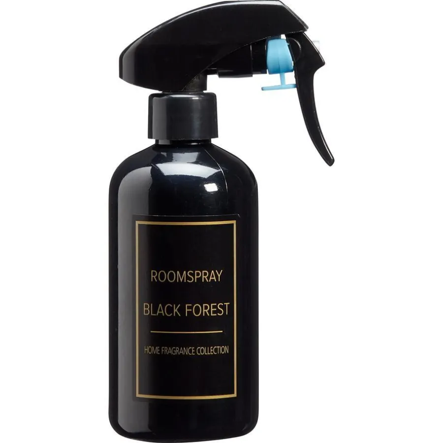 Kwantum Geurkaarsen & Geurstokjes|Geurkaarsen & Geurstokjes*Roomspray Black Forest Zwart