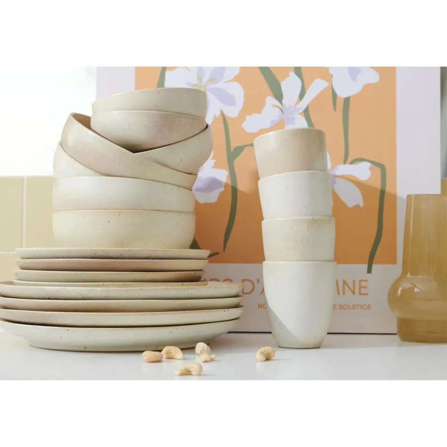 Kwantum Schalen|Schalen*Schaal Esthetic Off-White ø 22 Cm Ø022CM