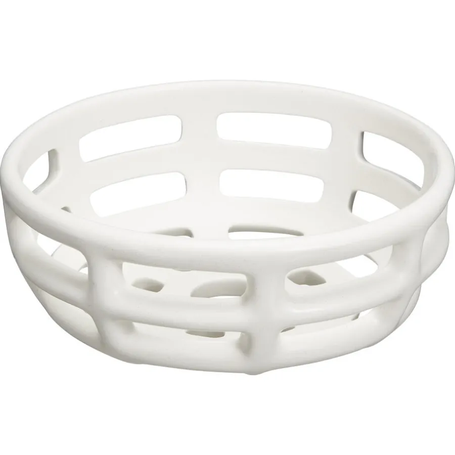 Kwantum Keukenaccessoires|Decoratie Schalen*Schaal Lime Off White Offwhite