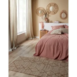 Kwantum Spiegels*Spiegel Rattan Bruin