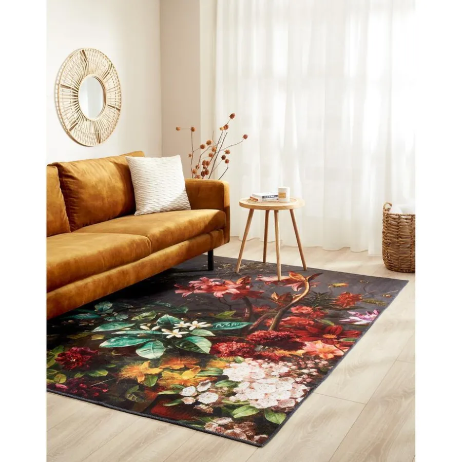 Kwantum Spiegels*Spiegel Rattan Bruin