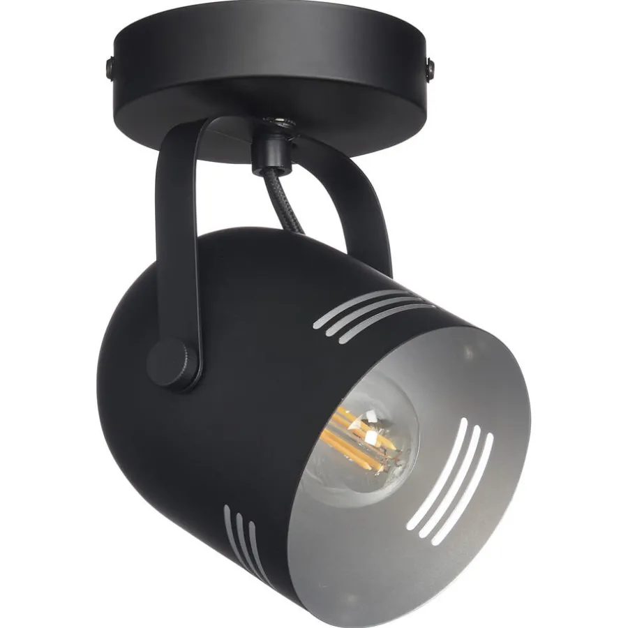Kwantum Spots*Spot Secna Zwart - 1-Lichts
