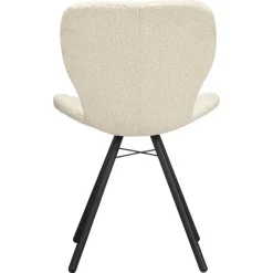 Kwantum Eetkamerstoelen*Stoel Lucca Off-White Creme